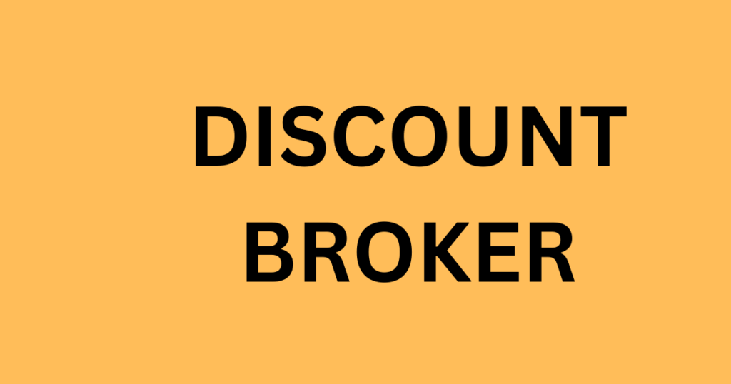 discount broker