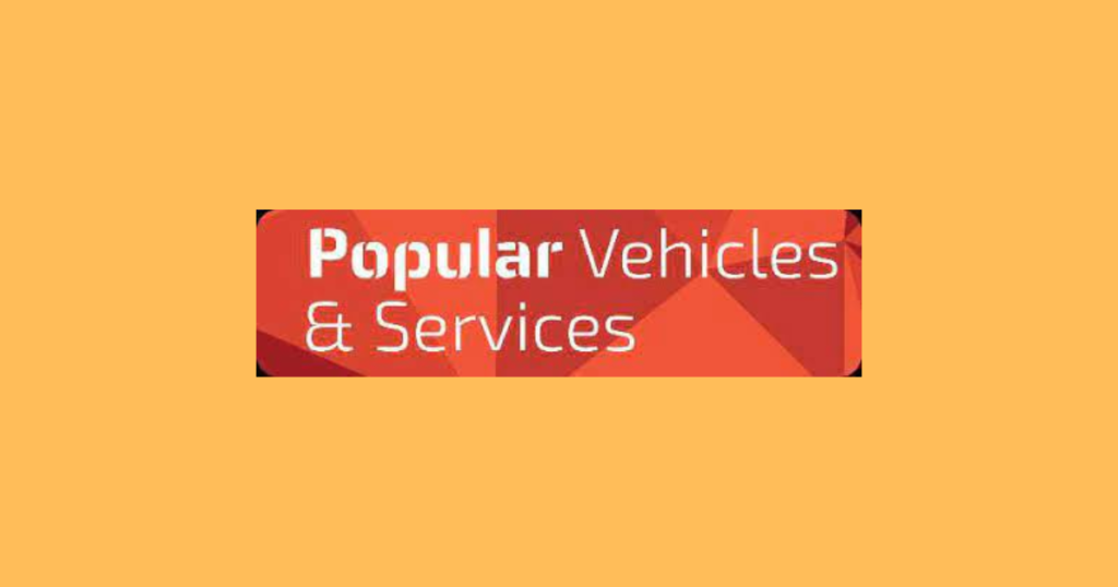 Popular Vehicles & Services