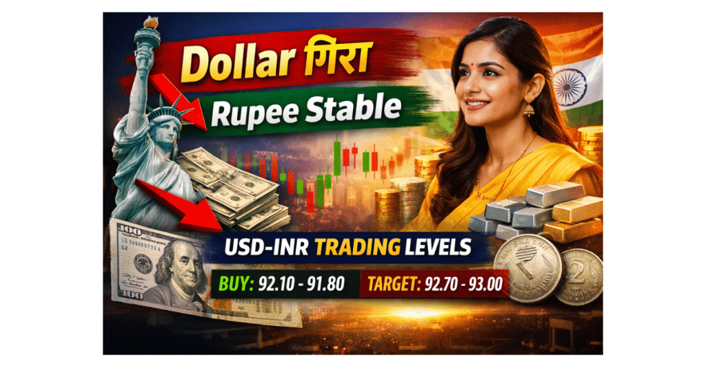 Dollar Index गिरावट और USD INR ट्रेडिंग एनालिसिस